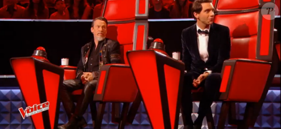 Mika dans "The Voice 6", le 18 février 2017 sur TF1.