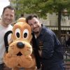 Arthur et Michaëll Youn - People au lancement du nouveau spectacle "Mickey et le magicien" au Parc Disneyland Paris. Le 2 juillet 2016 © Giancarlo Gorassini / Bestimage