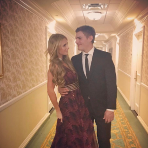 Paris Hilton et son amoureux Chris Zylka - Photo publiée sur Instagram le 19 février 2017