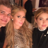 Paris Hilton a fêté ses 36 ans avec son chéri Chris Zylka et sa copine Ashley Benson - Photo publiée sur Instagram le 17 février 2017