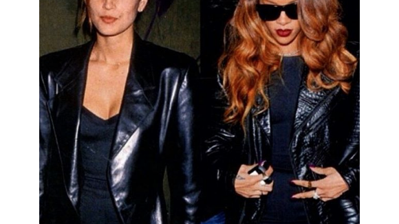 Rihanna copie conforme de Cindy Crawford : birthday girls assorties 20 ans après