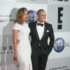 Jennifer Lopez et son compagnon Casper Smart à la soirée E! Entertainment Golden Globe à Beverly Hills, le 10 janvier 2016