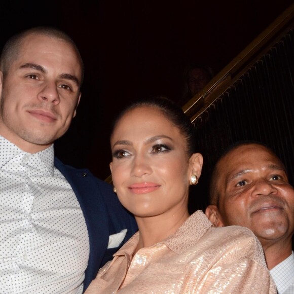 Casper Smart et Jennifer Lopez à la soirée " UN Foundation's " au restaurant Four Seasons à New York Le 25 Septembre 2015