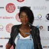 Hapsatou Sy (enceinte) - Photocall " 10 ans Labo International - Afro Fashion Remix " à Paris Salon multi-ethnique"LE LABO INTERNATIONAL" qui a eu lieu le 11 et 12 juin à l'espace des Blancs Manteaux dans le Marais.