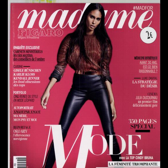 Couverture du magazine "Madame Figaro" en kiosque le 23 février 2017