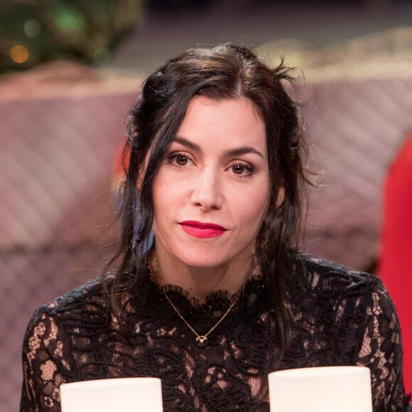 Exclusif - Olivia Ruiz - Enregistrement de l'émission MerciBrassens, dans les studios de La Plaine Saint-Denis. Le 31 janvier 2017 © Cyril Moreau / Bestimage