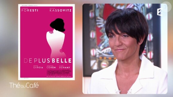 Florence Foresti invitée de "The ou café" sur France 2 le 25 février 2017.