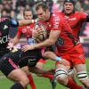 Alexander Williams lors d'un match du Top 14 opposant le Stade Francais à Toulon au stade Jean Bouin Stadium, à Paris, le 30 novembre 2013.