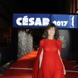 Exclusif - Valérie Lemercier - Arrivées à la 42ème cérémonie des César à la salle Pleyel à Paris, le 24 février 2017.
