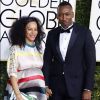 Mahershala Ali et sa femme Amatus Sami-Karim enceinte - La 74ème cérémonie annuelle des Golden Globe Awards à Beverly Hills, le 8 janvier 2017. © Olivier Borde/Bestimage