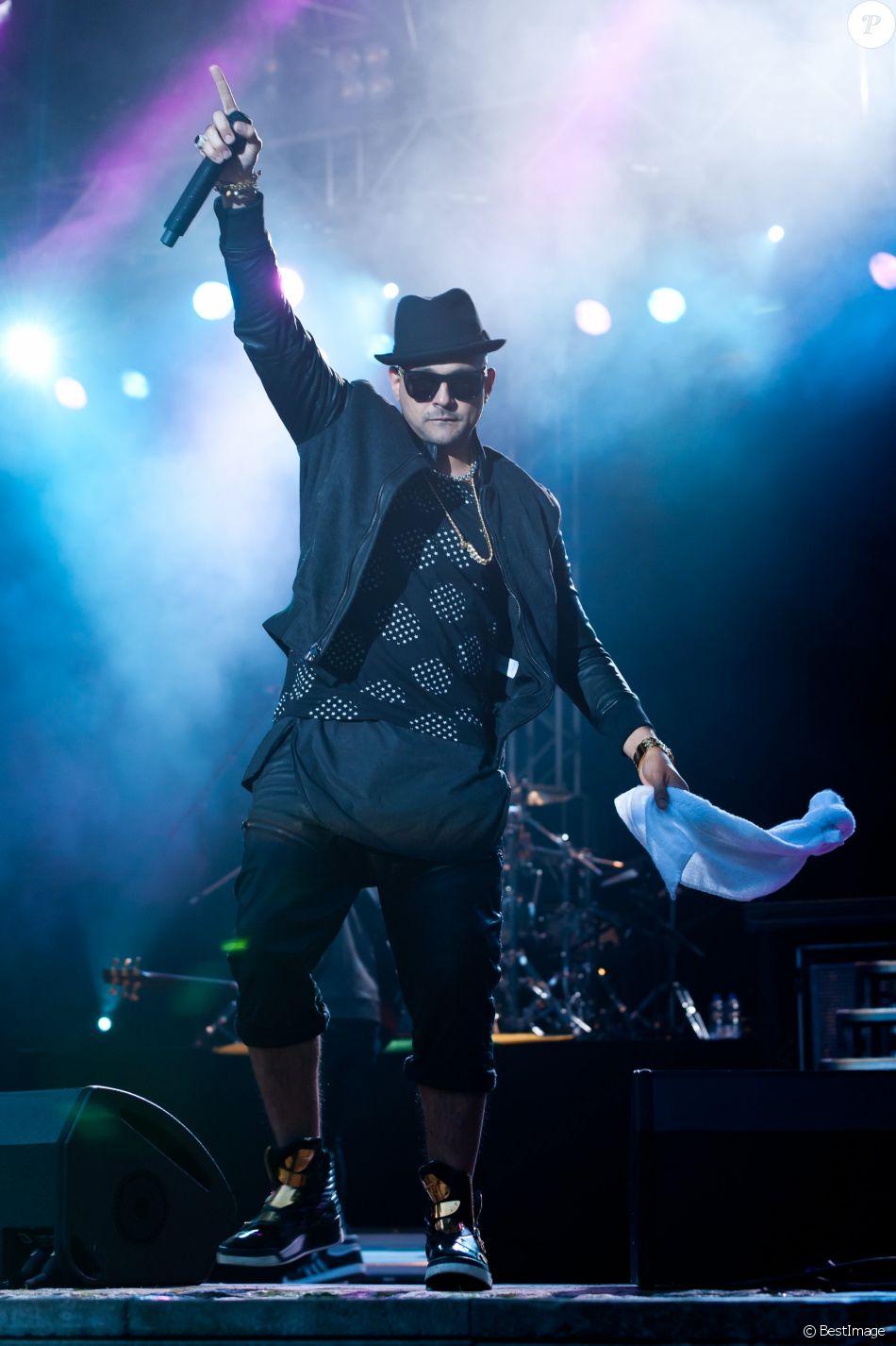 Sean Paul en concert à Hambourg. Le 25 août 2015 Purepeople