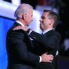 Joe Biden et Beau Biden à Denver, le 27 août 2008