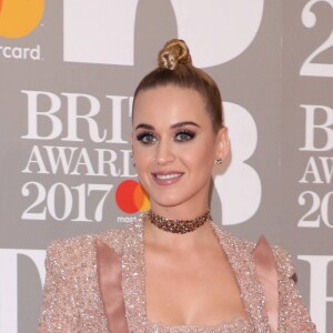 Katy Perry aux "Brit Awards 2017" à Londres. Le 22 février 2017