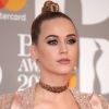 Katy Perry  aux "Brit Awards 2017" à Londres. Le 22 février 2017