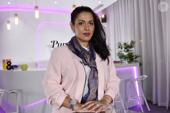 Exclusif - Rendez-vous avec Ayem Nour dans les locaux de Webedia pour une interview pour Purepeople.com. Levallois-Perret le 27 février 2017. © Giancarlo Gorassini/Bestimage