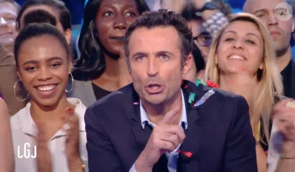 Les adieux de Victor Robert dans "Le Grand journal" de Canal+. Le 3 mars 2017.