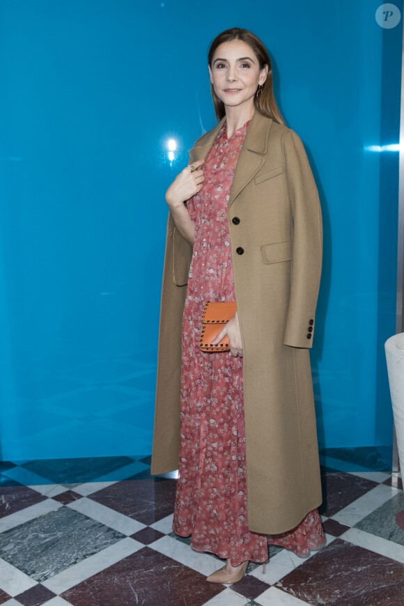 Clotilde Courau au défilé de mode "Valentino", collection prêt-à-porter Automne-Hiver 2017-2018 à l'hôtel Salomon de Rothschild à Paris, le 5 Mars 2017.© Olivier Borde/Bestimage