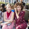 Valeria Bruni Tedeschi et Valeria Golino en front row du défilé de mode "Valentino", collection prêt-à-porter Automne-Hiver 2017-2018 à l'hôtel Salomon de Rothschild à Paris, le 5 Mars 2017.© Olivier Borde/Bestimage