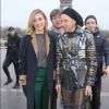 Julie Gayet - Défilé Hermès, collection automne-hiver 2017, au Palais de Chaillot. Paris, le 6 mars 2017. © CVS / Veeren / Bestimage