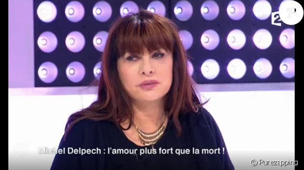 Geneviève Delpech sur le plateau de C&#039;est au programme le 6 février 2017
