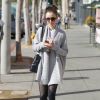 Exclusif - Lily Collins se balade dans les rues de Los Angeles, le 7 mars 2017