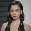 Lily Collins - People à la soirée Vanity Fair en marge de la cérémonie des Oscar 2017 à Los Angeles le 26 février 2017.