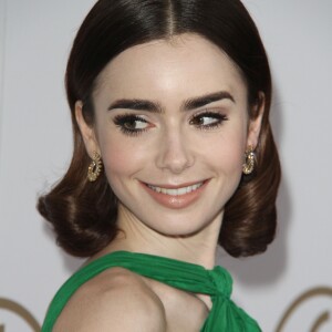 Lily Collins -Tapis rouge du " 28th Annual Producers Guild Awards " à Los Angeles Le 28 Janvier 2017