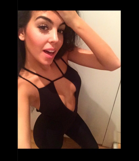 Georgina Rodriguez, compagne de Cristiano Ronaldo. Selfie Instagram 2016.