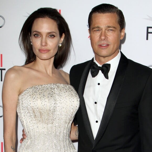 Angelina Jolie et Brad Pitt - Première de "By the Sea" à Los Angeles le 5 novembre 2015.