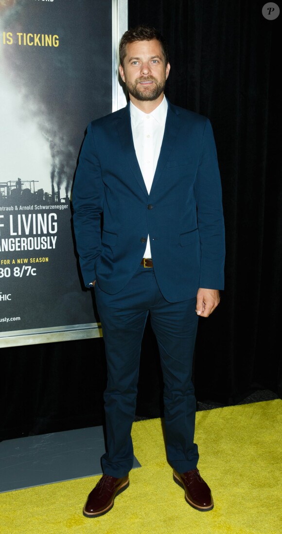Joshua Jackson - People à la première du film "Years of Living Dangerously" à New York. Le 21 septembre 2016
