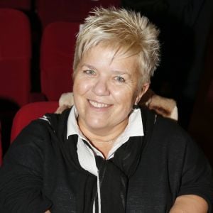 Mimie Mathy lors de la réception organisée en l'honneur de l'entrée de Nikos Aliagas au musée Grévin. Paris, le 7 décembre 2016. © Christophe Aubert via Bestimage