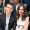 Dave Franco et Alison Brie - People au Défilé Dior PAP Hommes-Printemps Eté 2016 au Tennis Club de Paris à Paris le 27 juin 2015.