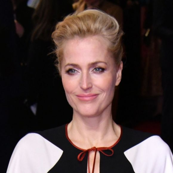 Gillian Anderson à la première de "Viceroy's House" à Londres, le 22 février 2017. © CPA/Bestimage