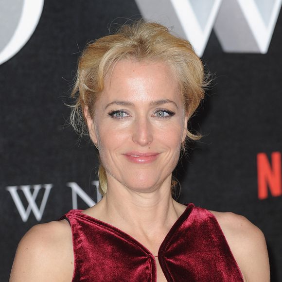 Gillian Anderson à la première de The Crown' à Odeon Leciester Square à Londres, le 1er novembre 2016 © Ferdaus Shamim via Zuma/Bestimage
