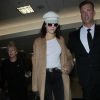 Kendall Jenner arrive à l'aéroport de LAX à Los Angeles, le 13 mars 2017