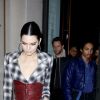 Kendall Jenner et Derek Blasberg sortant de la maison LVMH avenue Montaigne à Paris le 2 mars 2017