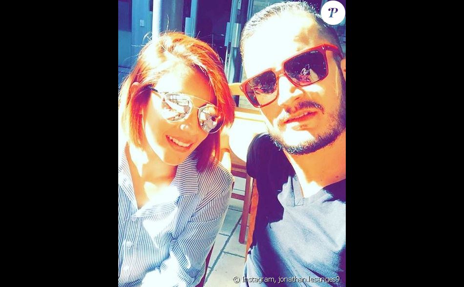 Jonathan des &quot;Anges 9&quot; et sa femme Racha - Instagram, 2017