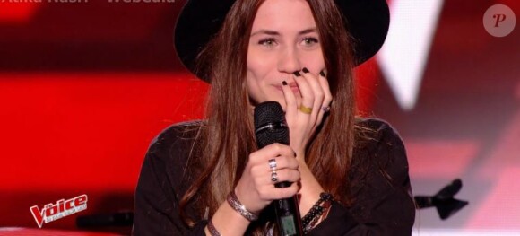 Claire Gautier - "The Voice 6", le 18 mars 2017 sur TF1.