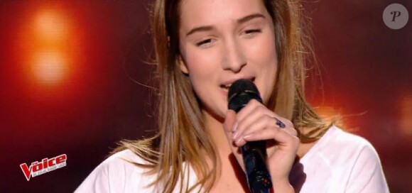 Juliette - "The Voice 6", le 18 mars 2017 sur TF1.