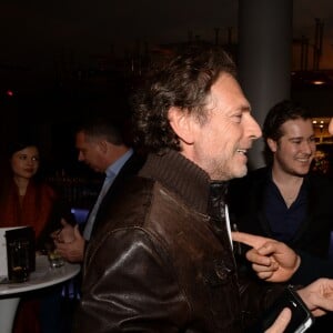 Exclusif - Stéphane Freiss, Johann Perathoner, Pascal Elbé - Vernissage de l'artiste Johann Perathoner à l'hôtel Renaissance à Paris le 17 mars 2017. © Rachid Bellak/Bestimage