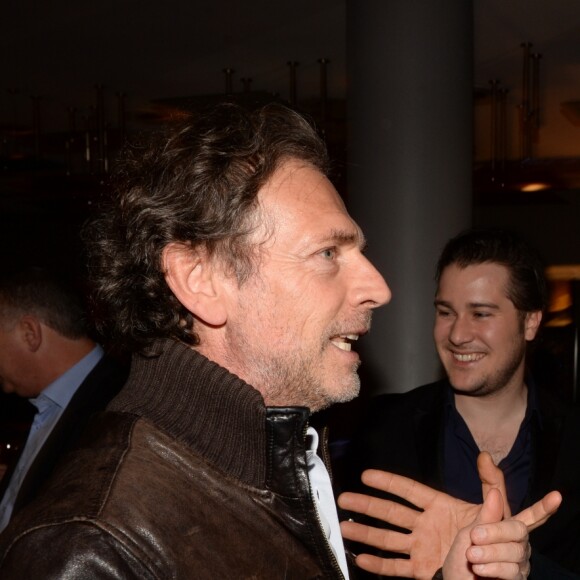Exclusif - Stéphane Freiss, Johann Perathoner, Pascal Elbé - Vernissage de l'artiste Johann Perathoner à l'hôtel Renaissance à Paris le 17 mars 2017. © Rachid Bellak/Bestimage