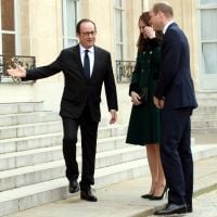 Kate Middleton et William à Paris: Halte à l'Elysée, François Hollande guilleret