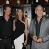 Rande Gerber, sa femme Cindy Crawford et George Clooney - À l'occasion du lancement de son livre, Cindy Crawford a organisé un évènement à Londres, en partenariat avec la marque de téquila de George Clooney à Londres. Le 1er octobre 2015