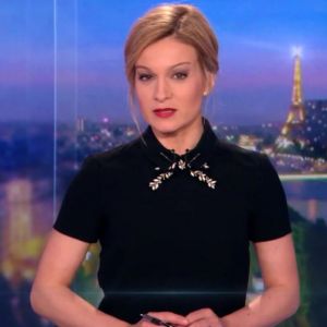 Audrey Crespo-Mara, JT de TF1, samedi 18 mars 2017