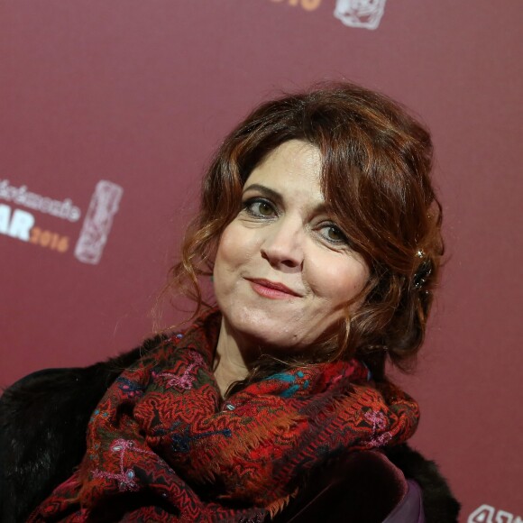 Agnès Jaoui - Photocall lors de la 41ème cérémonie des Cesar au théâtre du Châtelet à Paris, le 26 février 2016. © Borde-Jacovides/Bestimage