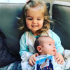 Sofia et Finley Vardy, enfants de Jamie et Rebekah Vardy, février 2017. Photo : Instagram Rebekah Vardy.