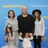 Melanie Brown (Mel B), son mari Stephen Belafonte et ses enfants Angel, Madison et Phoenix à la Première du film "Paddington" au Chinese Theatre à Hollywood. Le 10 janvier 2015