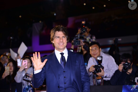 Tom Cruise à la conférence de presse de Jack Reacher: Never Go Bac à Séoul en Corée du Sud, le 7 novembre 2016 © TPG via Zuma/Bestimage