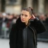 Adèle Exarchopoulos (enceinte) au défilé de mode "Louis Vuitton", collection prêt-à-porter Automne-Hiver 2017-2018 au Louvres à Paris, le 7 Mars 2017.© CVS/Veeren/Bestimage