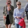 Reese Witherspoon et sa fille Ava en balade à Brentwood le 22 février 2016.